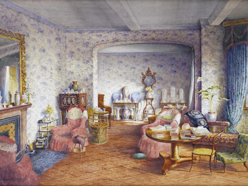 Charles_Essenhigh_Corke_Drawing_room_Austen_House_Sevenoaks_1905
